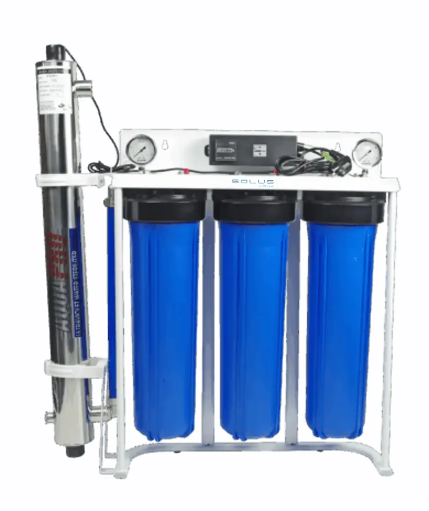 [212101017] KIT FILTRE TRIPLE 20' avec stérilisateur UV  45l/min - 4/4' 