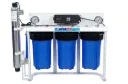 KIT FILTRE TRIPLE 10' avec stérilisateur UV  22,7l/min - 3/4' 